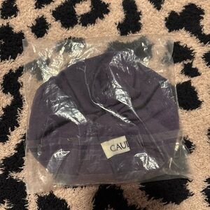 Purple Caudalie scrunchie